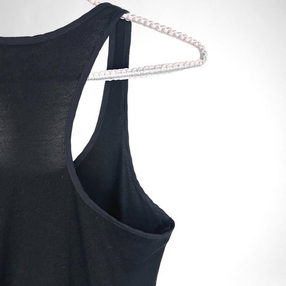 Chloé Jersey/Silk Tie Waist Racerback Tank - Picture 8 of 9